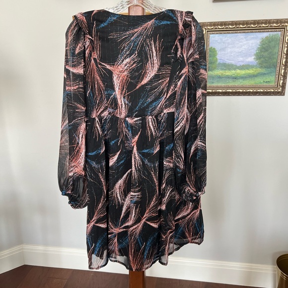 NWOT Molly Bracken Mini Dress with Long Sleeves - Picture 12 of 16